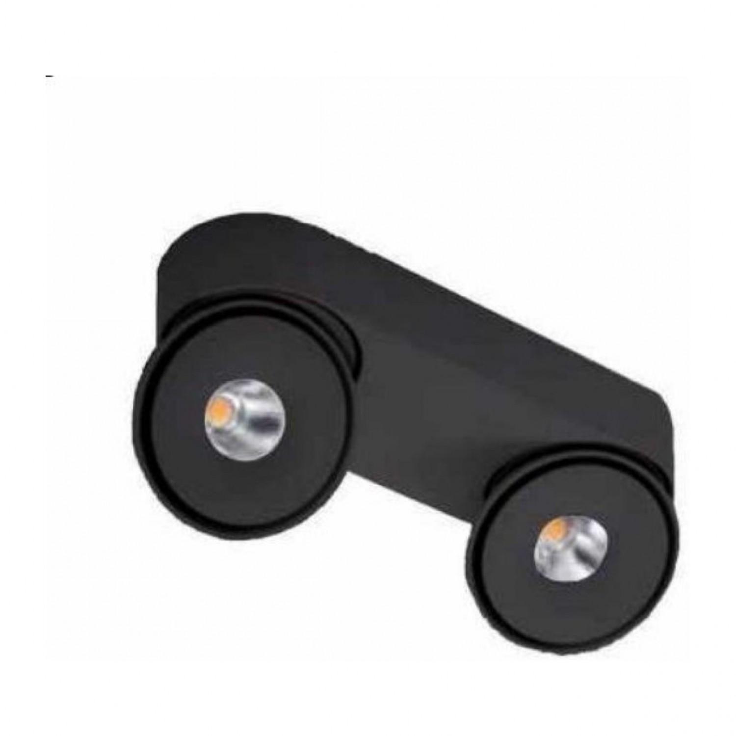 Точечный светильник Azzardo BOSTON DOUBLE BLACK AZ3545 (AZ3545)