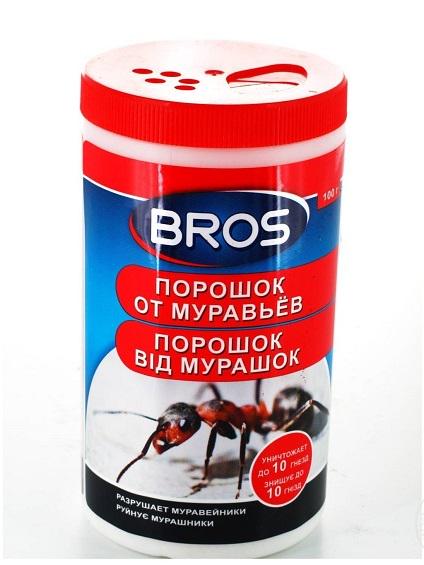 Порошок інсектицидний Bros від мурах 100 г (0013)