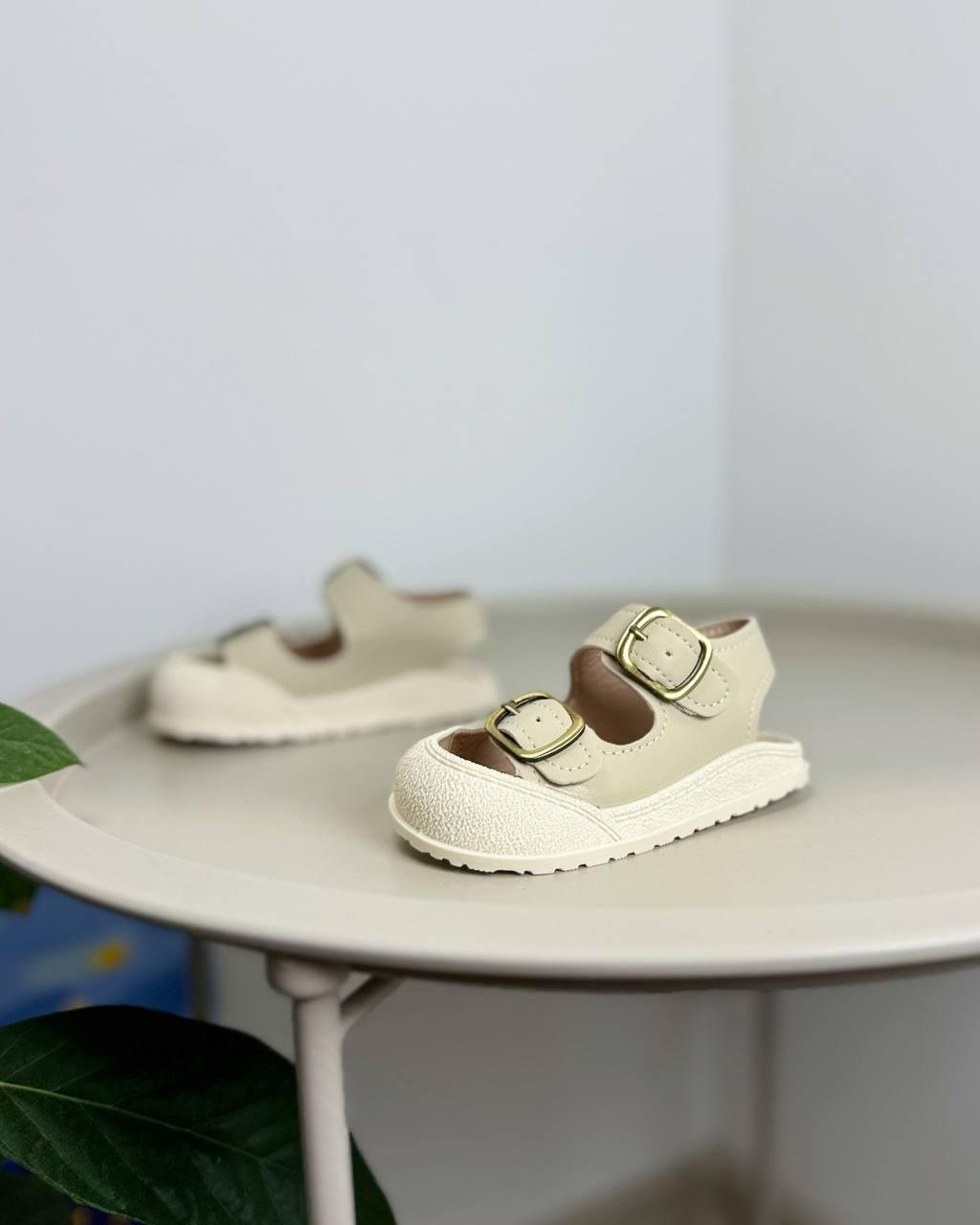 Босоножки детские р. 19 Бежевый (1344) - фото 1