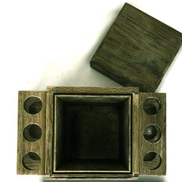 Органайзер для зубных щеток из дерева Салах Мускат (ОЗЩ-002807) - фото 3