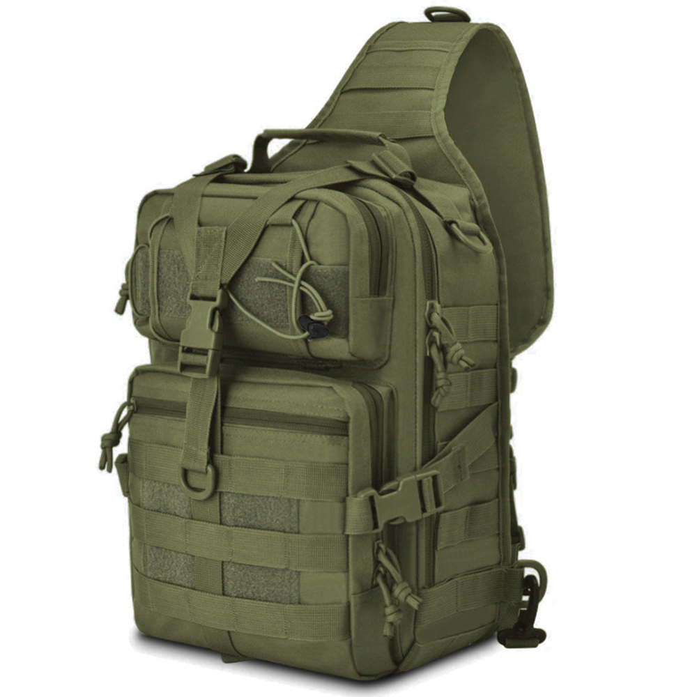 Рюкзак тактический Eagle M04B Oxford 600D сумка /городская через плечо 20 л Олива