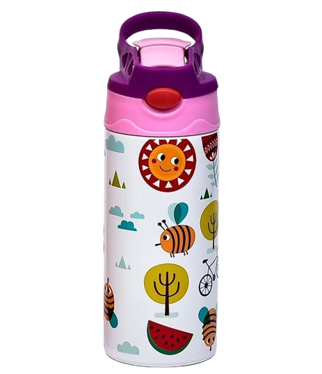 Термос-поильник детский с трубочкой Summer 350 мл (30168) - фото 1 Термос-поильник детский с трубочкой Summer 350 мл (30168) - фото 1