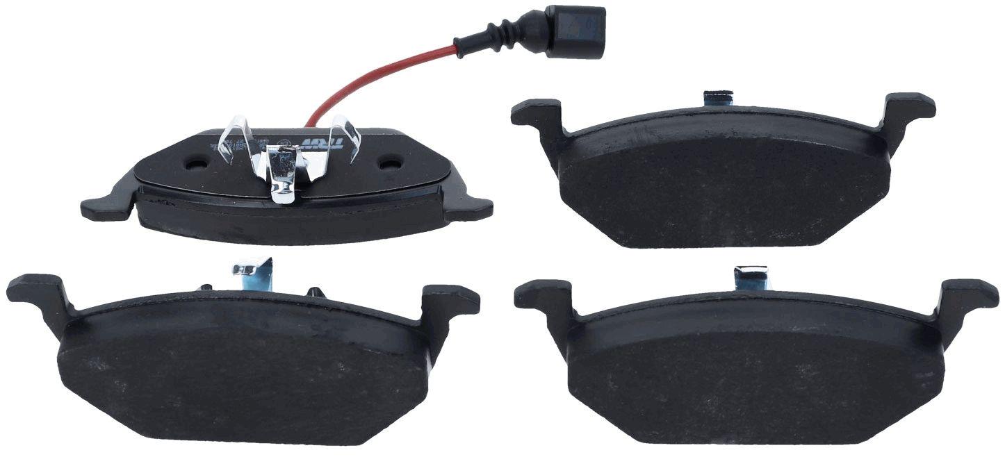 Комплект тормозных накладок дисковый тормоз TRW GDB1386