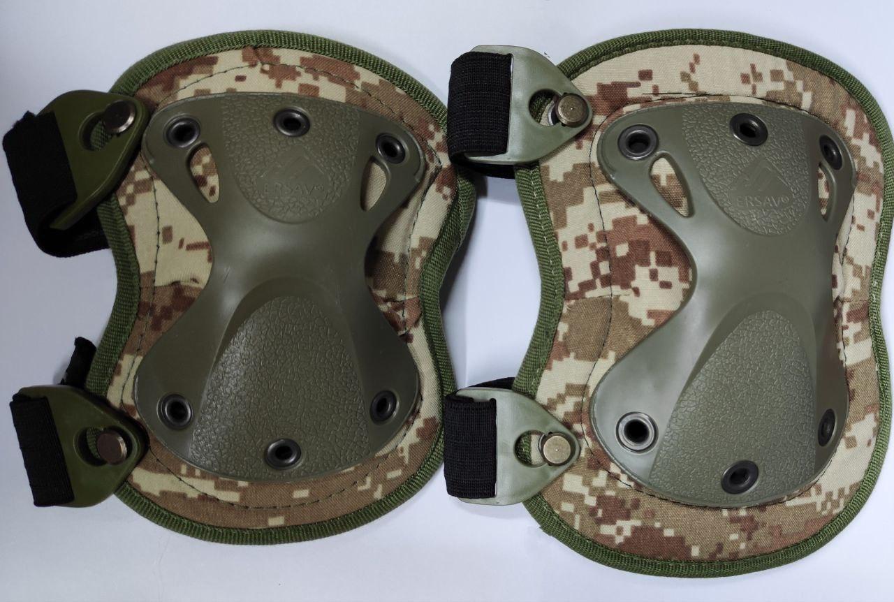 Комплект захисту наколінники і налокітники ERSAV Oxford 800D Піксель - фото 5 Комплект захисту наколінники і налокітники ERSAV Oxford 800D Піксель - фото 5