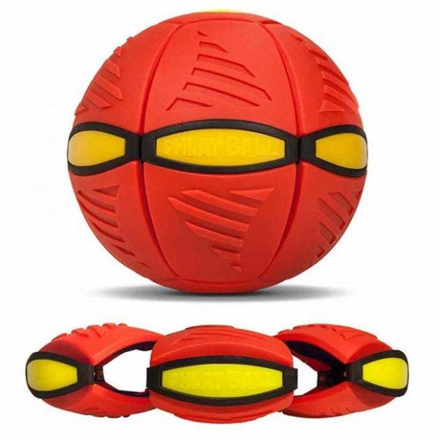 Мяч трансформер летучий Phlat Ball Red Plus Красный (1540019263) - фото 2