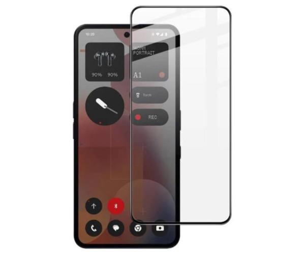 Защитное стекло Full Screen Tempered Glass для Nothing Phone (3a), Black Защитное стекло Full Screen Tempered Glass для Nothing Phone (3a), Black