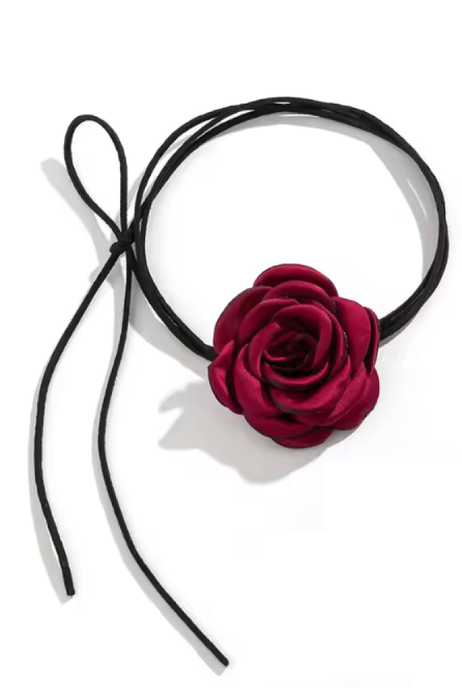 Чокер на шею Vintage Ретро Роза регулируемый шнурок (25570905) Чокер на шею Vintage Ретро Роза регулируемый шнурок (25570905)