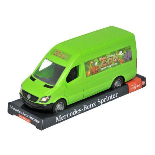 Автомобиль грузовой Mercedes-Benz Sprinter 24x10x7 см Green (190330)