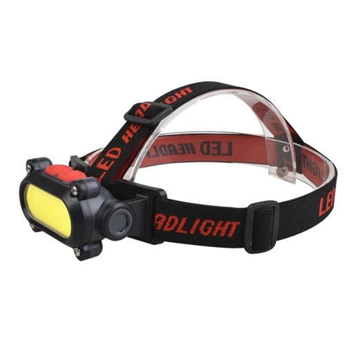 Ліхтар налобний BL-209-COB Zoom USB ударостійкий 3 режими Red