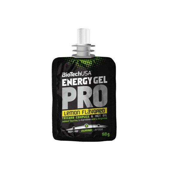 Енергетик BioTechUSA Energy Gel Pro 60 г  Lemon - фото 1