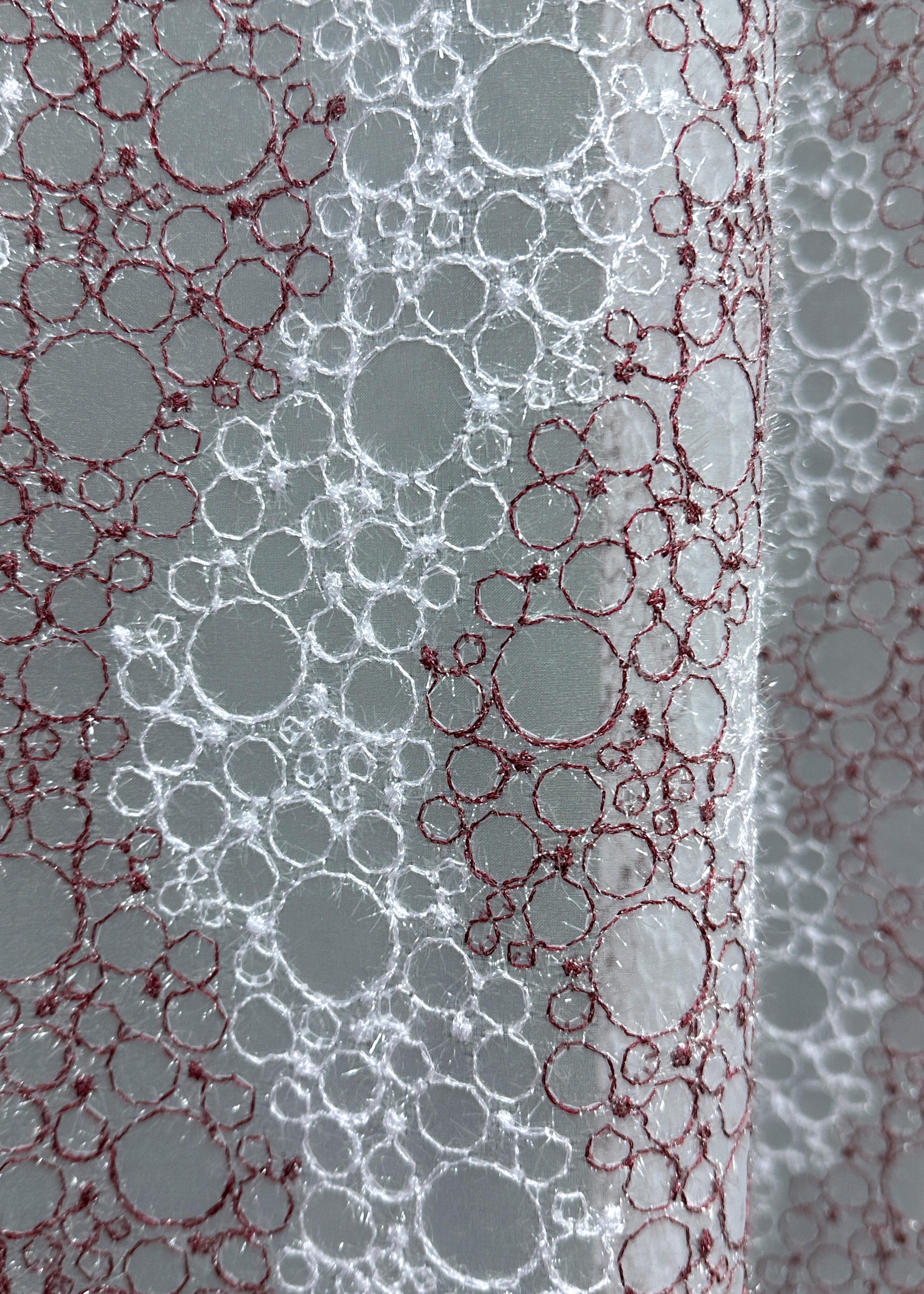 Тюль VR-Textil 1687т Органза с вышивкой и люрексом 300х270 см Бордовый/Белый (42-0724) - фото 7 Тюль VR-Textil 1687т Органза с вышивкой и люрексом 300х270 см Бордовый/Белый (42-0724) - фото 7