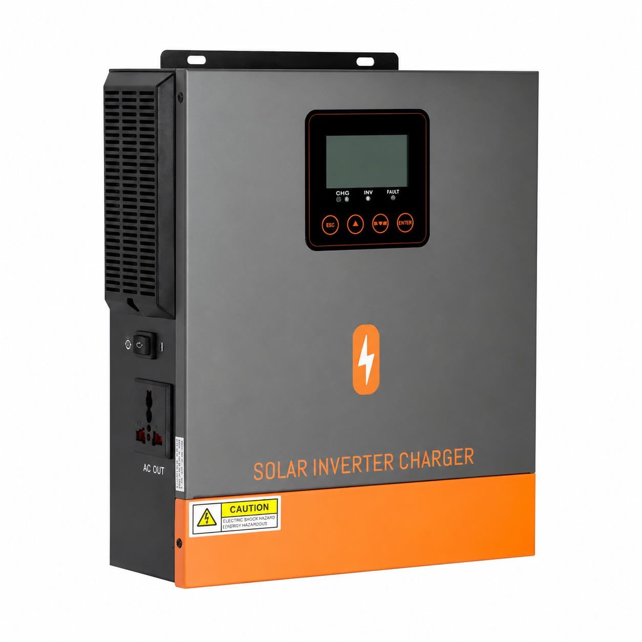 Инвертор солнечный гибридный PowMr POW-HVM2H-12V-N 2000 VA/1600 Вт 12 В MPPT 30-400 В Max CH 80 А чистая синусоида Инвертор солнечный гибридный PowMr POW-HVM2H-12V-N 2000 VA/1600 Вт 12 В MPPT 30-400 В Max CH 80 А чистая синусоида