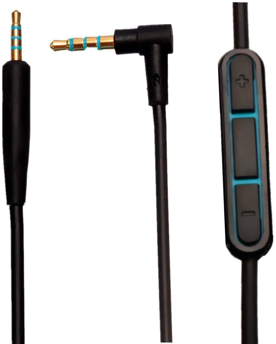 Кабель с пультом для наушников Bose QuietComfort QC25 QC35 OE2 Черный - фото 2 Кабель с пультом для наушников Bose QuietComfort QC25 QC35 OE2 Черный - фото 2