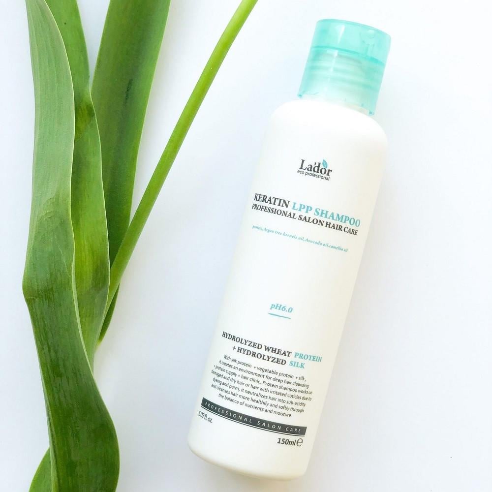 Шампунь для волос кератиновый безсульфатный Lador Keratin LPP Shampoo 150 мл (1485489626)
