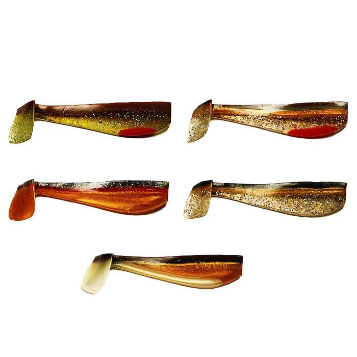 Набір віброхвостів Fox Gloom Assorti №1 силіконових їстівні 10 см 5 шт. (10485)