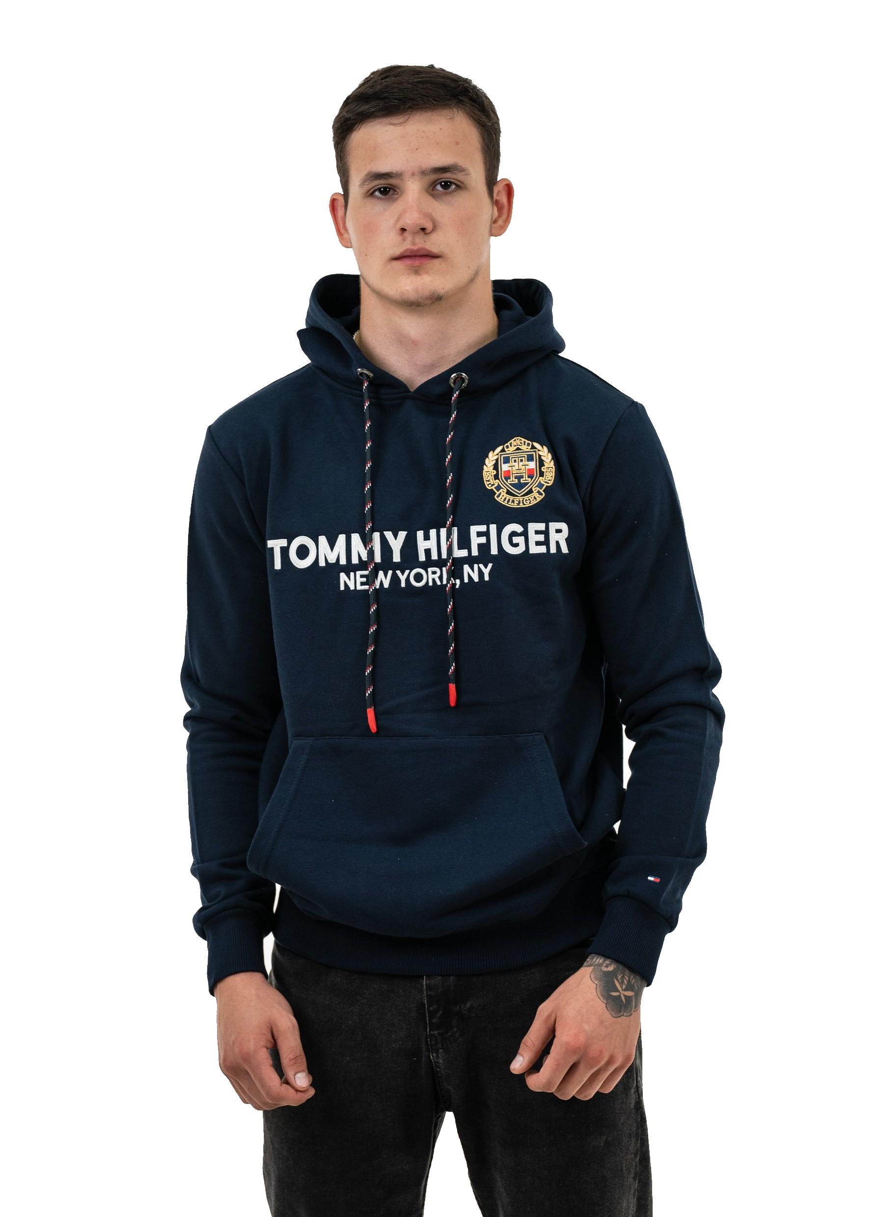 Худи мужское Tommy Hilfiger TH-15020 2XL Dark Blue (12412899) - фото 7