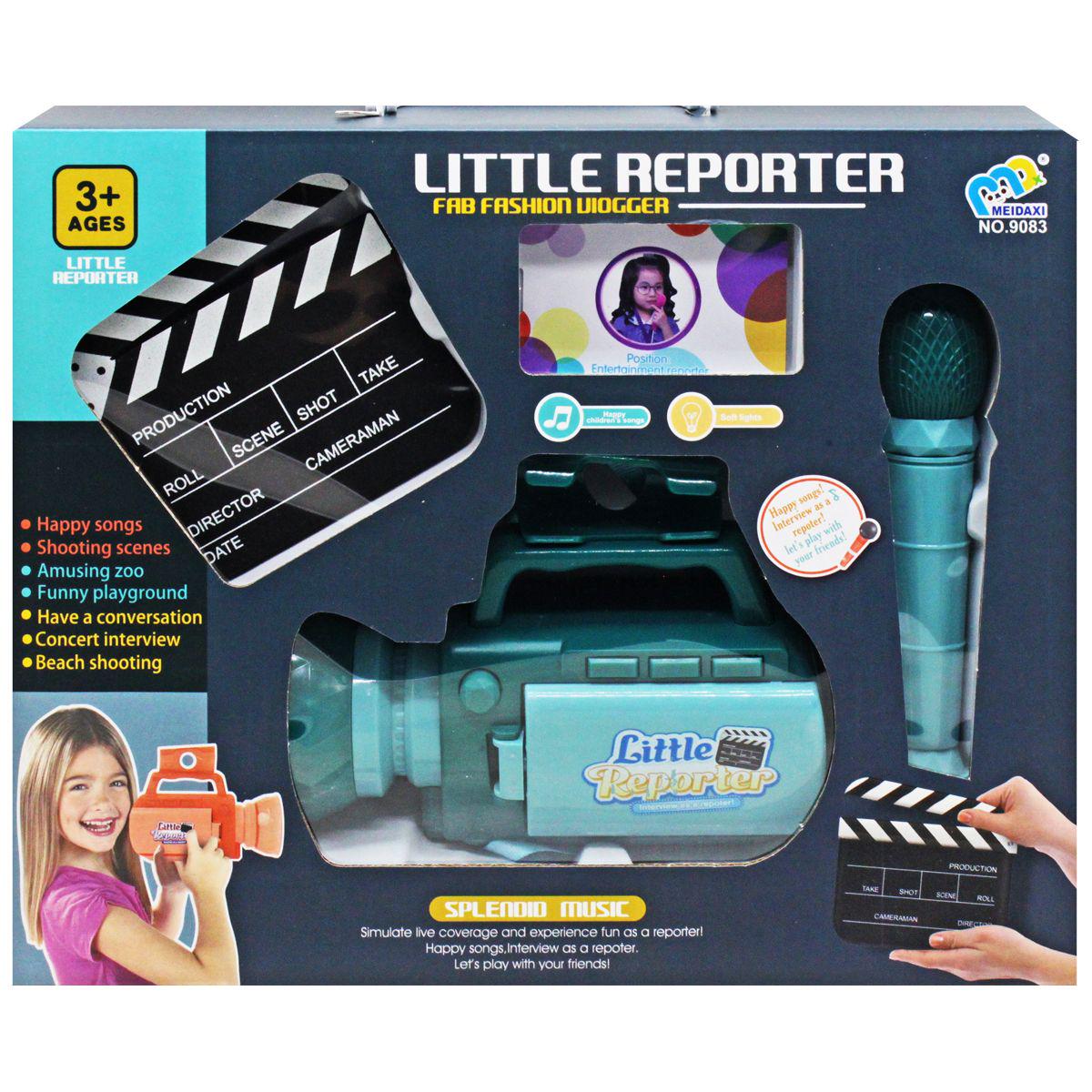 Интерактивная игрушка Маленький репортер Бирюзовый (232489)