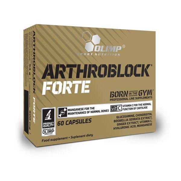 Хондропротектор для спорту Olimp Nutrition Arthroblock Forte Sport Edition 60 Caps