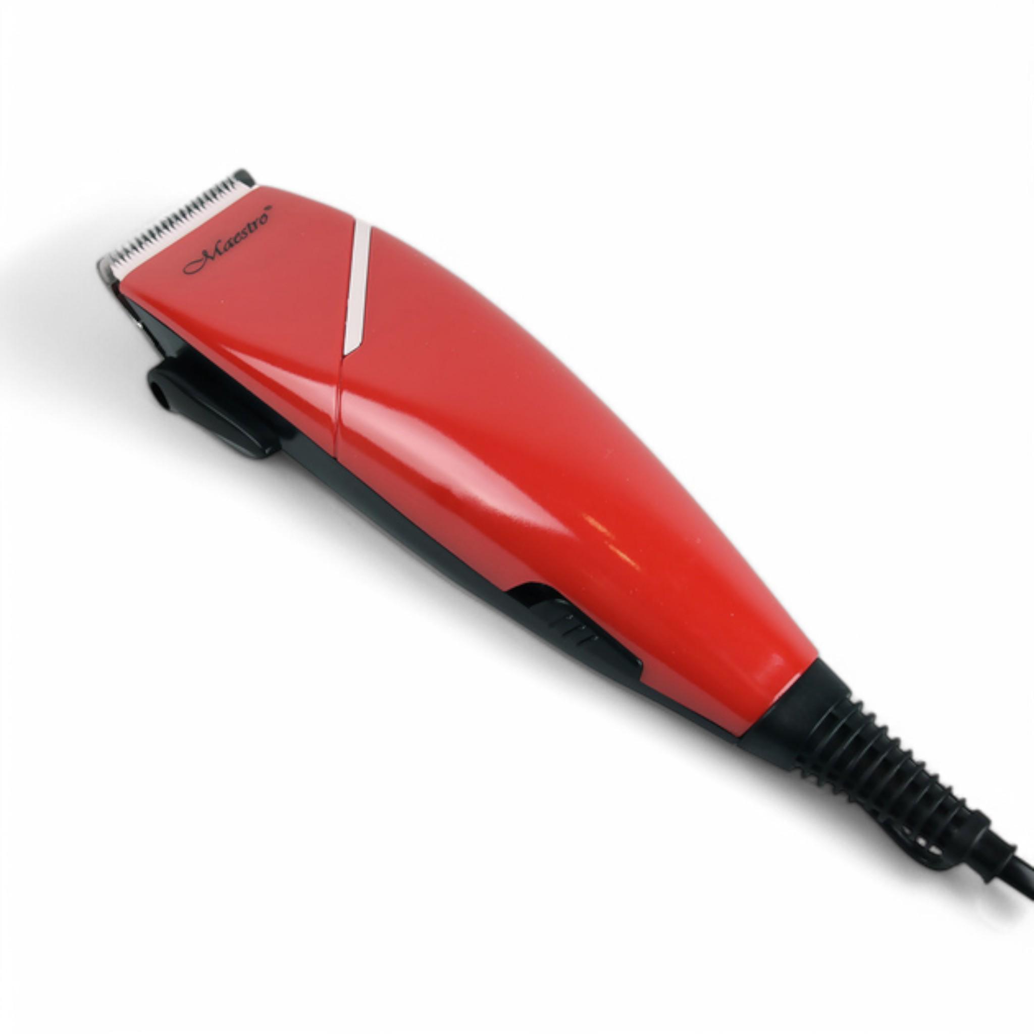 Машинка для стрижки волос Maestro MR-653C 15 Вт Red (М_MR653CRed)