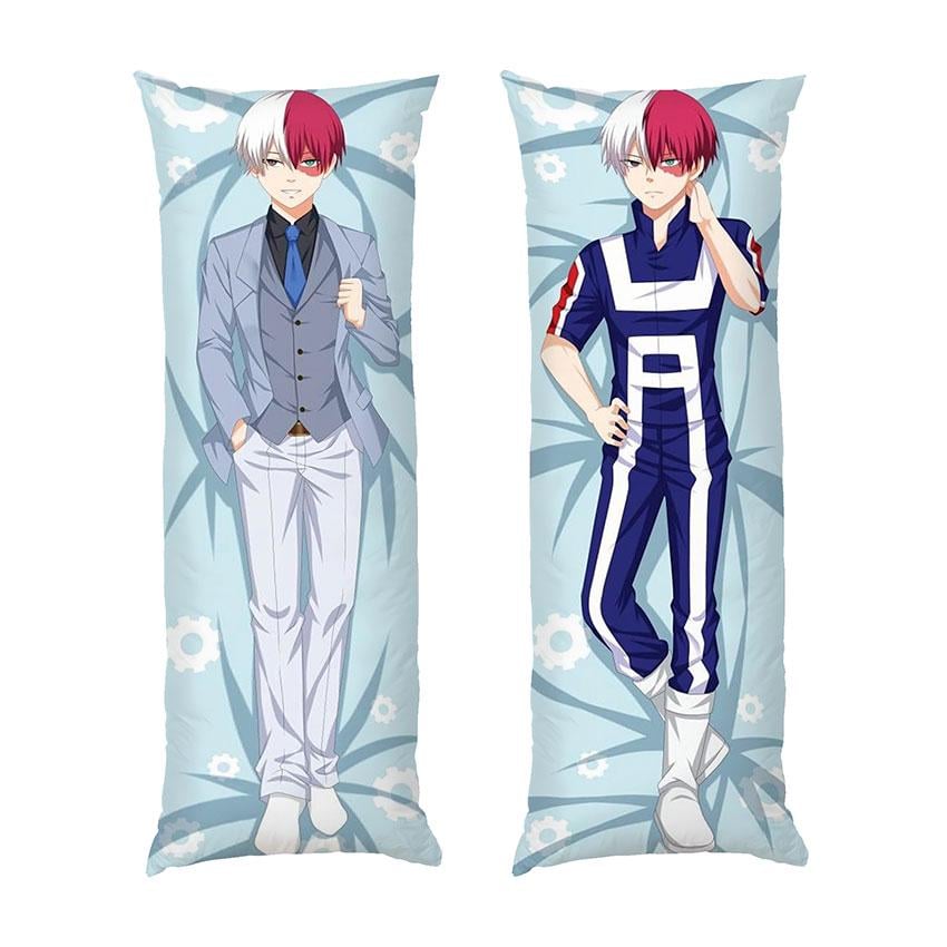 Подушка дакимакура Shoto Todoroki Anime My Hero Academia габардин 140х45 см