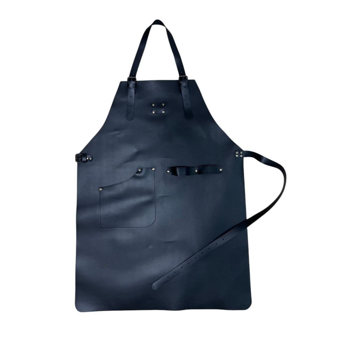 Фартук кожаный Gorillas BBQ спилок 1 карман Фартук кожаный Gorillas BBQ спилок 1 карман