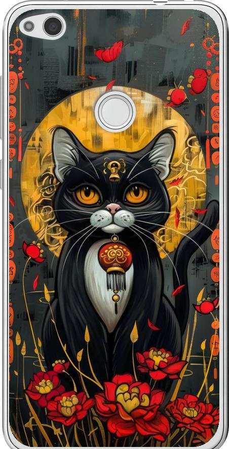 Чехол на Huawei P8 Lite (2017) China Cat (6134u-777-42517)