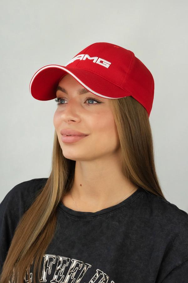Бейсболка для автомобилистов Braxton "AMG" унисекс Красный (1321)