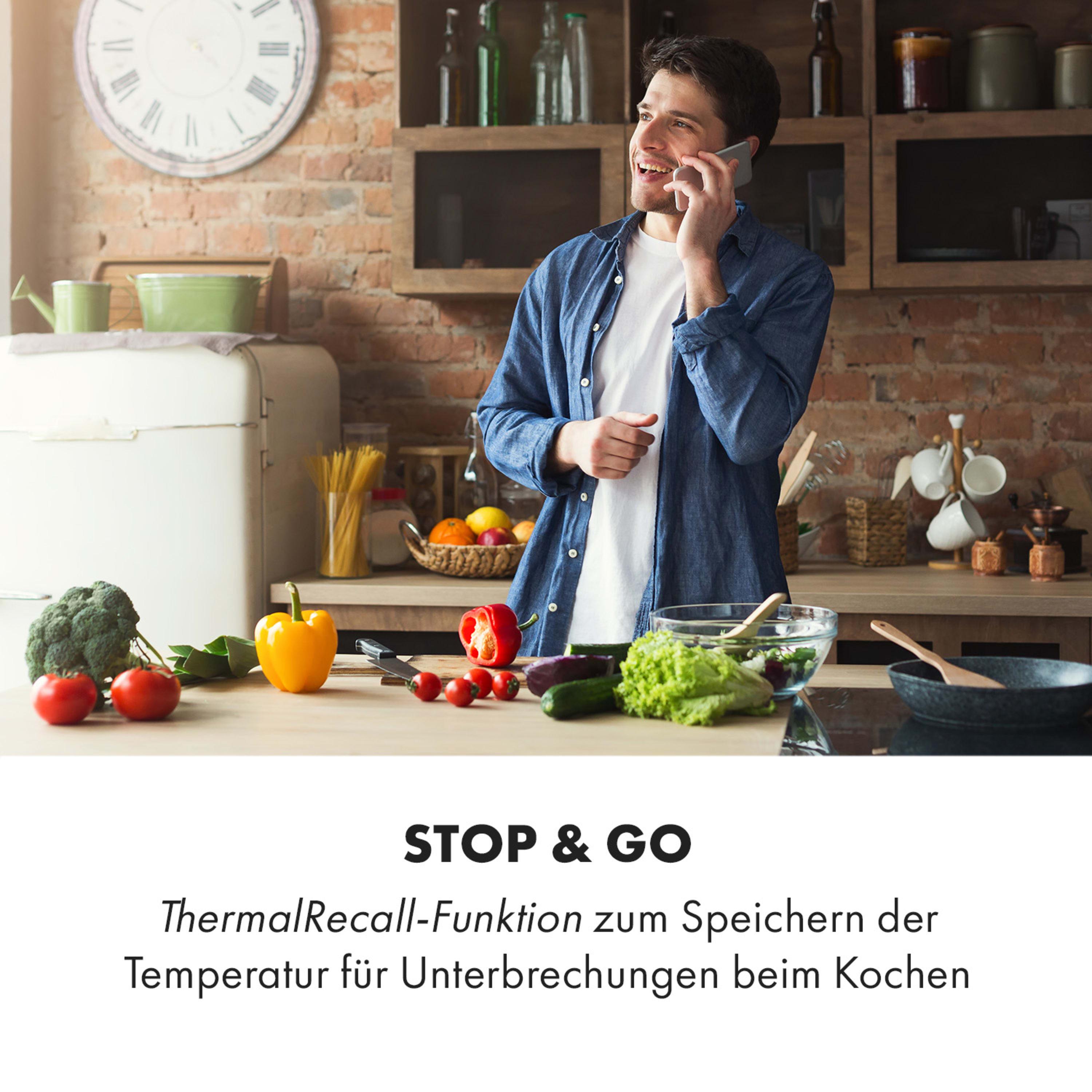 Варильна поверхня індукційна KLARSTEIN Delicatessa 3 Flex (10034194) - фото 4