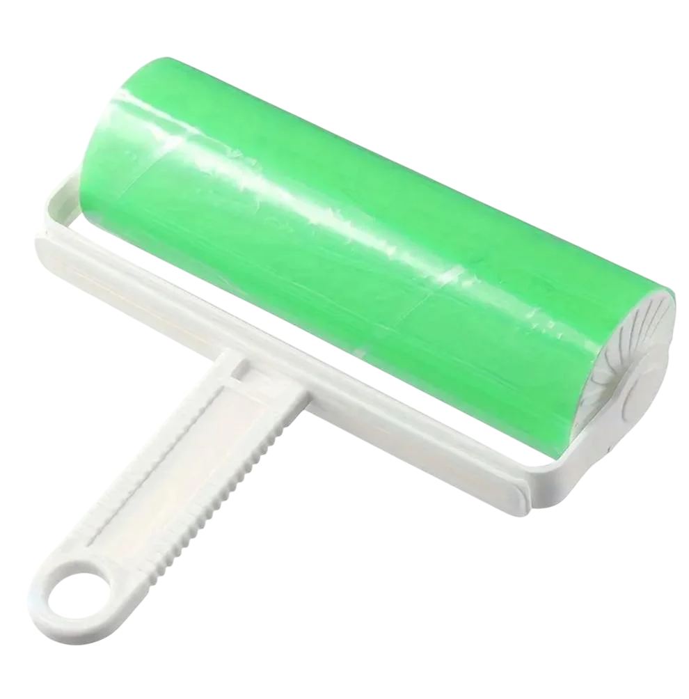 Ролик для чищення одягу багаторазовий силіконовий липкий Зелений (2338622099) Ролик для чищення одягу багаторазовий силіконовий липкий Зелений (2338622099)