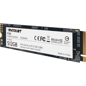 SSD-накопичувач Patriot P300 512GB M.2 2280 PCIe NVMe 3.0 x4 TLC (P300P512GM28) - фото 2