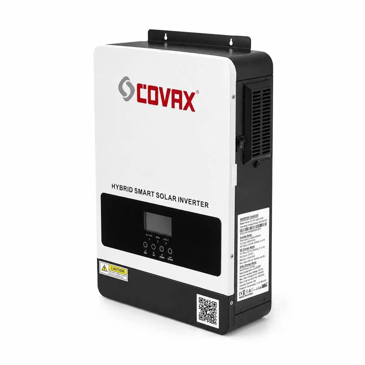 Инвертор солнечный гибридный Covax CV-PS-3200-24V с чистой синусоидой 3200 VA/3000 Вт 24 В MPPT 80А (M1205)