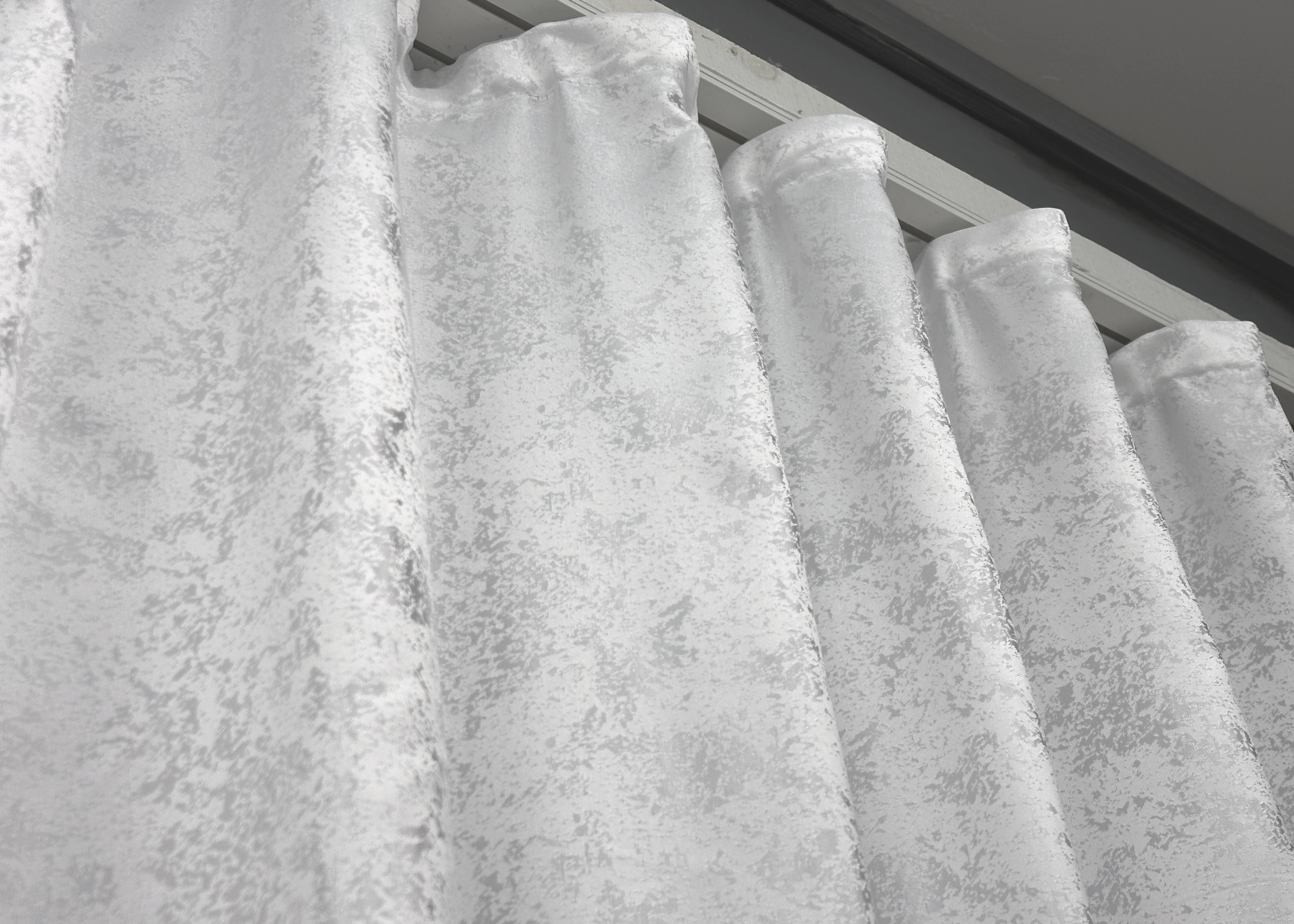 Комплект готовых штор VR-Textil Жаккард Мрамор Al1 № 1300ш 100х270 см 2 шт. Белый (31-573) - фото 9 Комплект готовых штор VR-Textil Жаккард Мрамор Al1 № 1300ш 100х270 см 2 шт. Белый (31-573) - фото 9