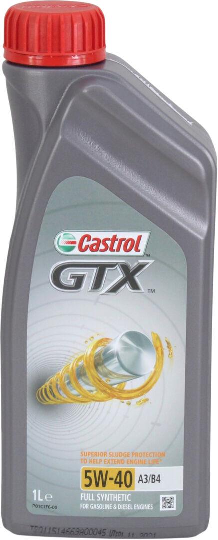 Моторная смазка бензин/дизель Castrol 5W-40 GTX A3/B4 1 л (15E62B)