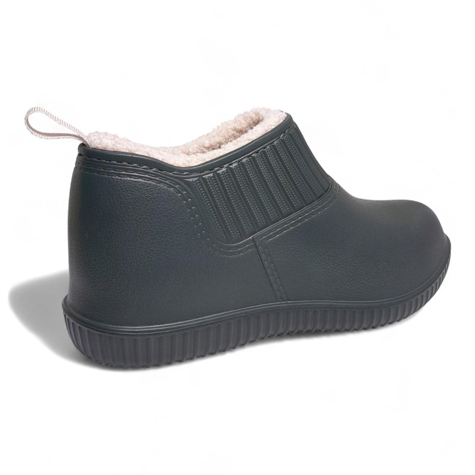 Галоши женские высокие утепленные dagostyle р. 38 25 см Хаки (2763476638) - фото 4