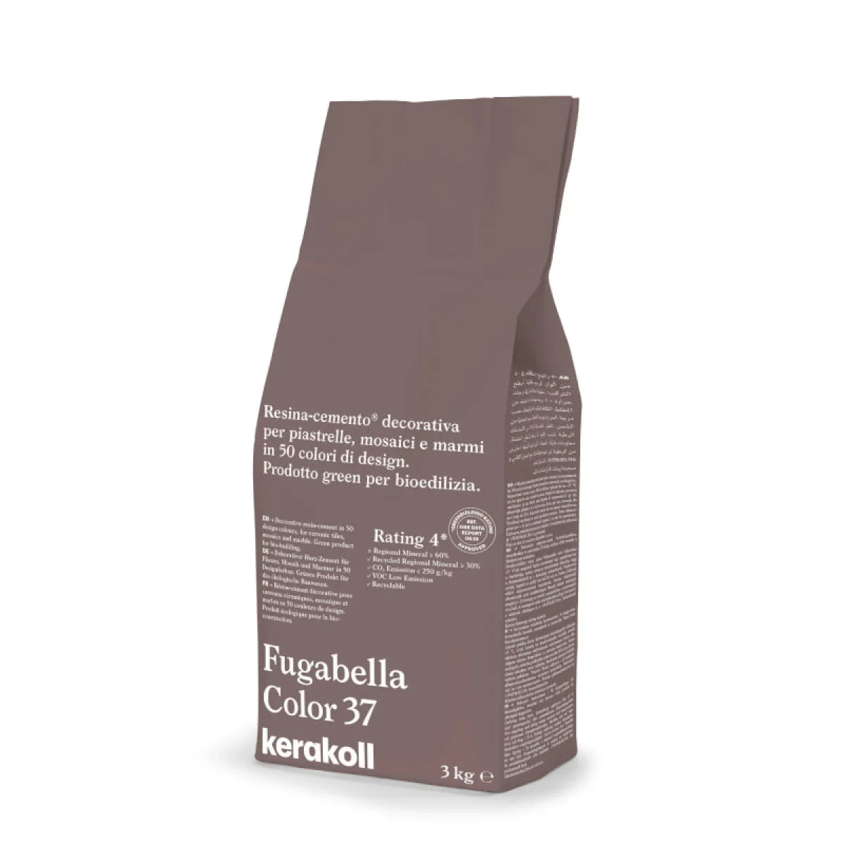 Фуга для швов Kerakoll Fugabella 3 кг Color 37 (KFG37)