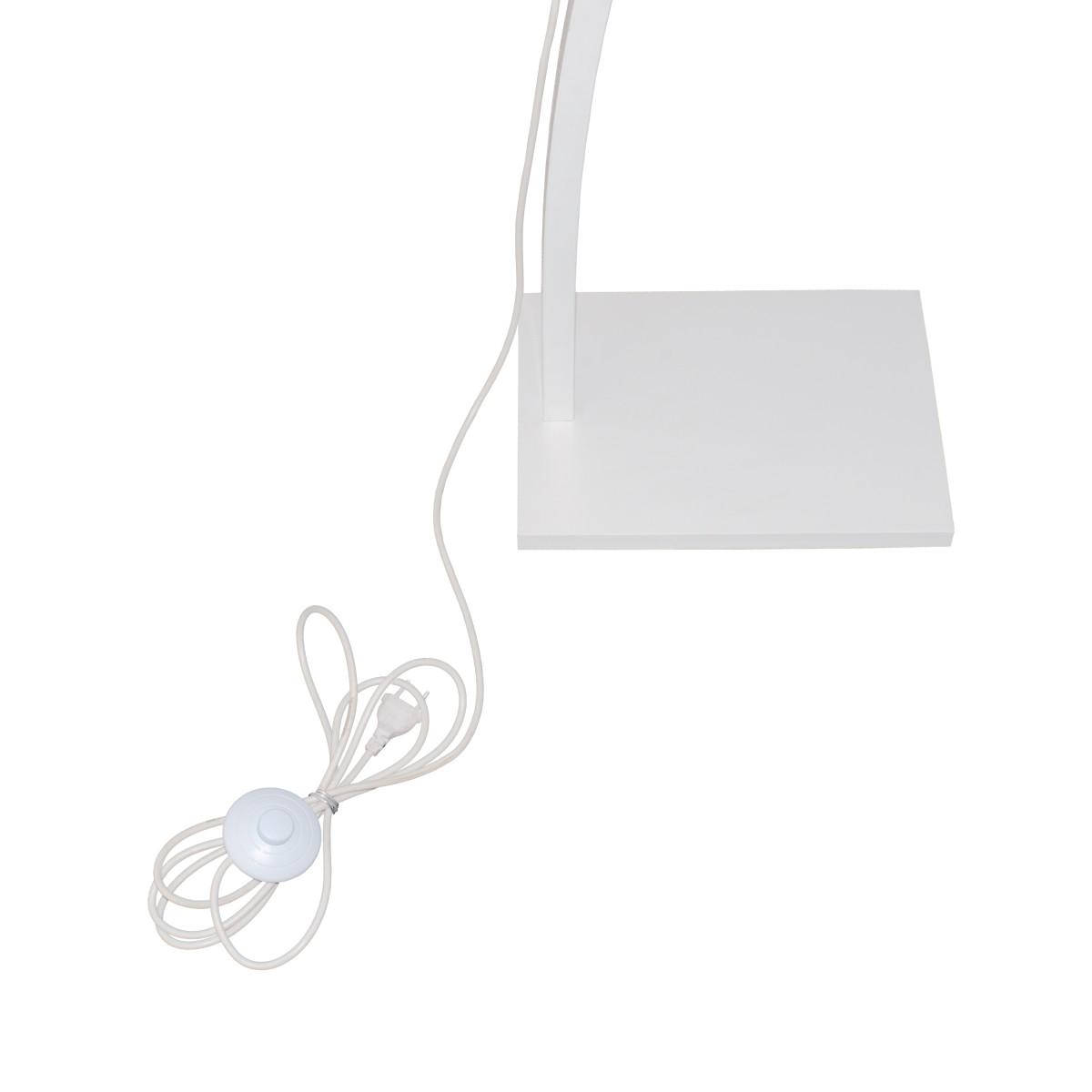 Торшер підлоговий з абажуром Brille BL-102F/1 E27 White - фото 3 Торшер підлоговий з абажуром Brille BL-102F/1 E27 White - фото 3