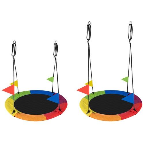 Детская качеля Гнездо аиста 110 см с прочной рамой до 150 кг (29070900) - фото 3 Детская качеля Гнездо аиста 110 см с прочной рамой до 150 кг (29070900) - фото 3