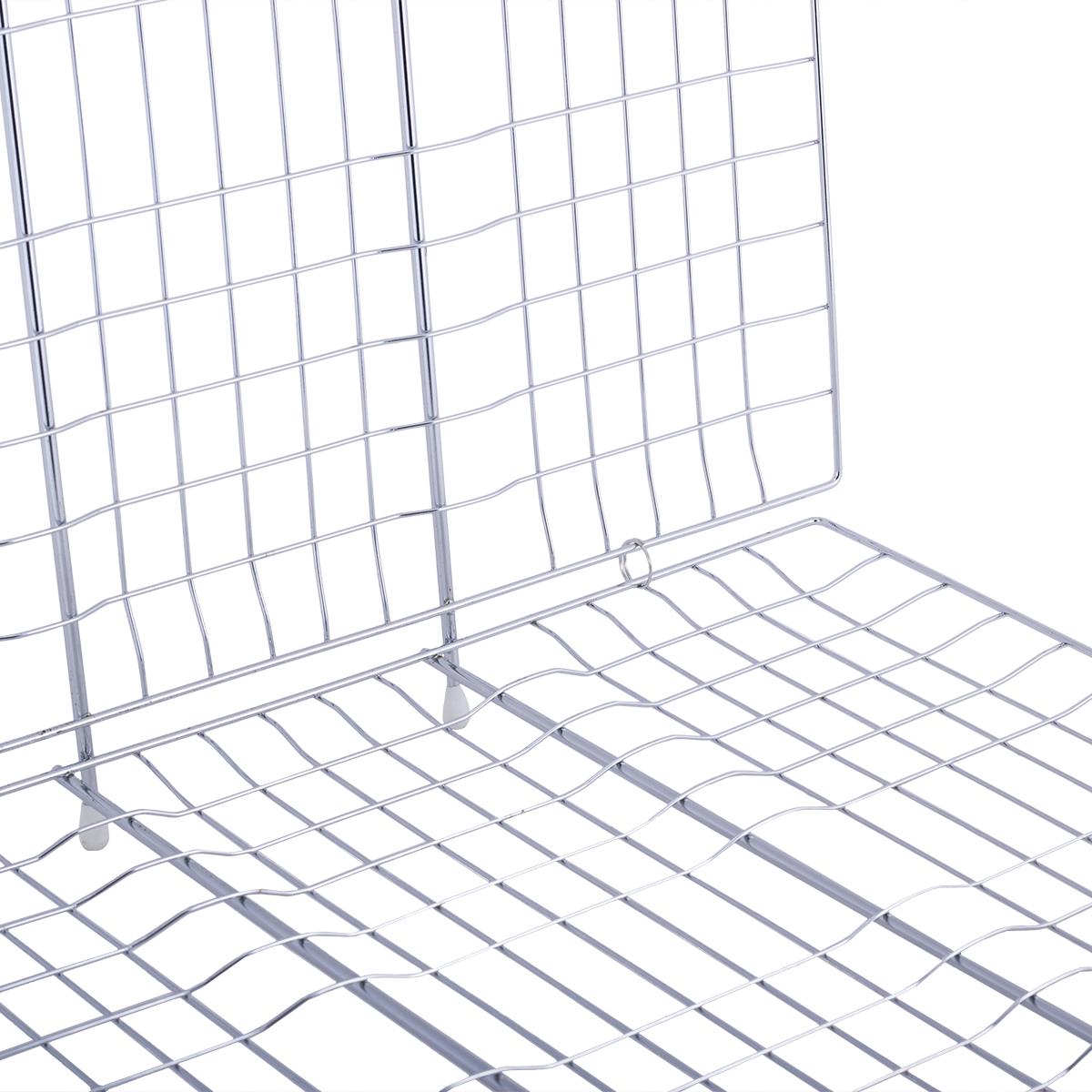 Решітка для гриля Скаут з хромованої сталі 40х30х2 см (0707) - фото 5