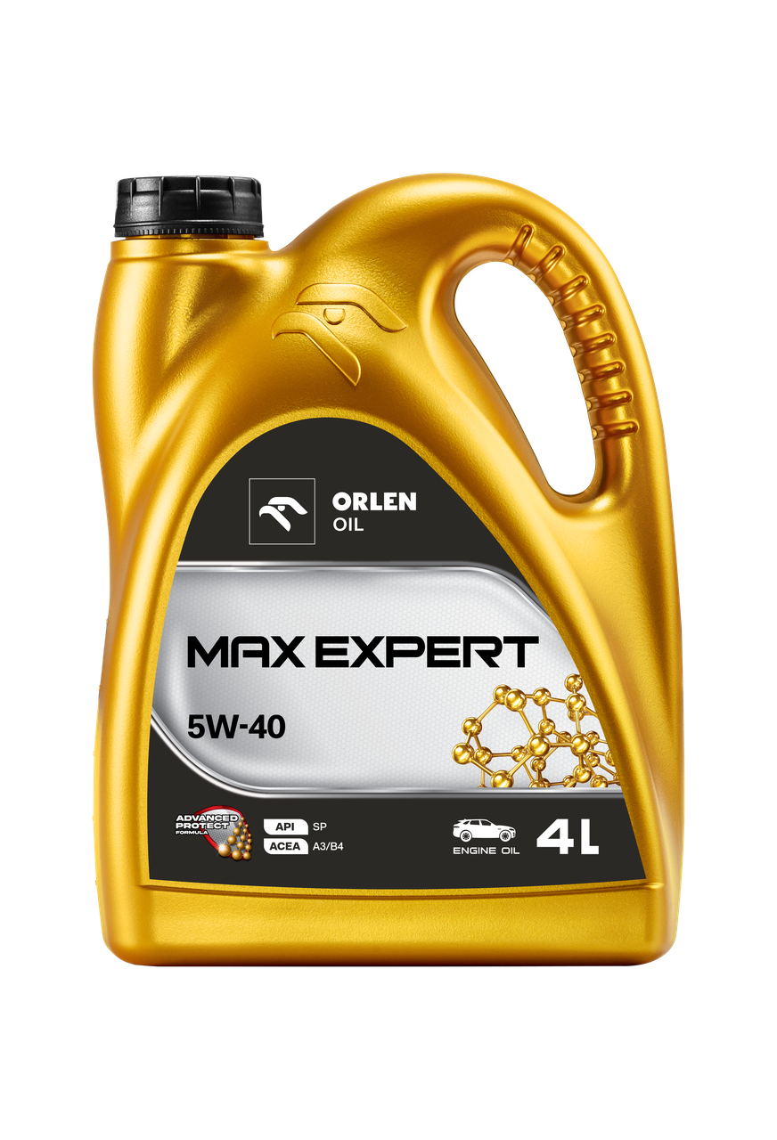 Моторне мастило Orlen Oil MaxExpert 4 л (5W-40) - фото 1 Моторне мастило Orlen Oil MaxExpert 4 л (5W-40) - фото 1