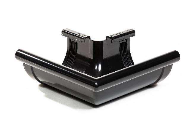 Угол желоба внешний 90° PROFiL 90 мм Черный (70000192) - фото 2 Угол желоба внешний 90° PROFiL 90 мм Черный (70000192) - фото 2