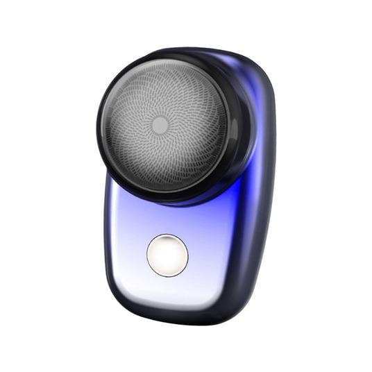 Электробритва мини аккумуляторная Flawless MINI HX-709 беспроводная USB портативная дорожная сухое и влажное бритье Синий (46626776T)