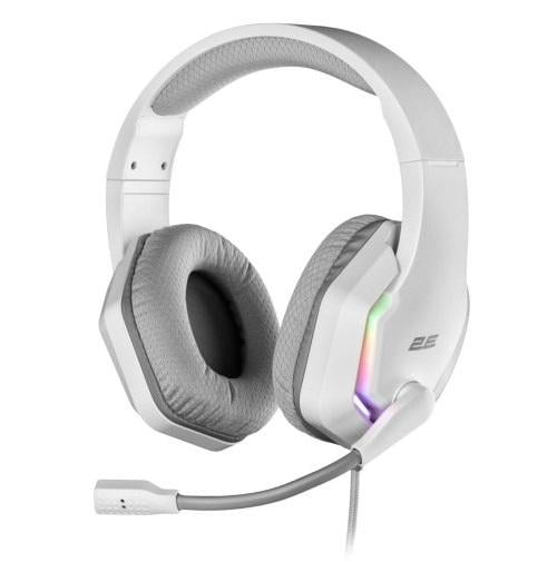 Наушники проводные 2E HG315WT Gaming RGB USB 7.1 32 Ом 112 дБ White (12909760)