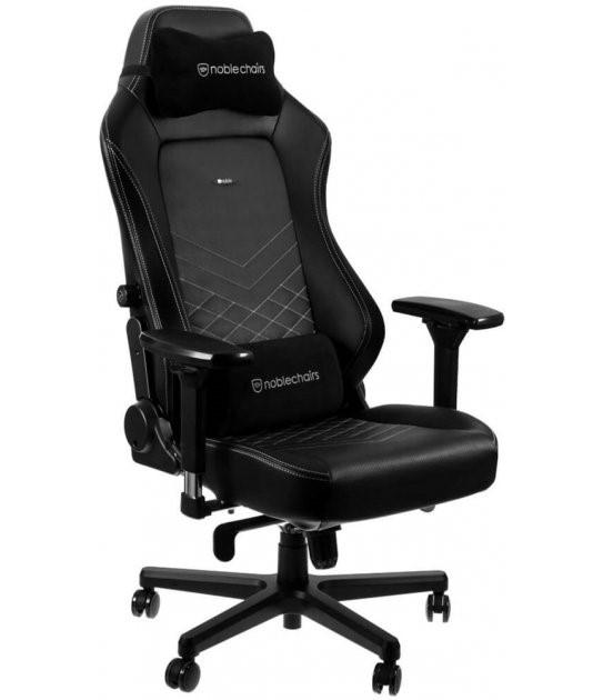 Крісло для геймерів Noblechairs Hero Black/Platinum White (10307348) - фото 8