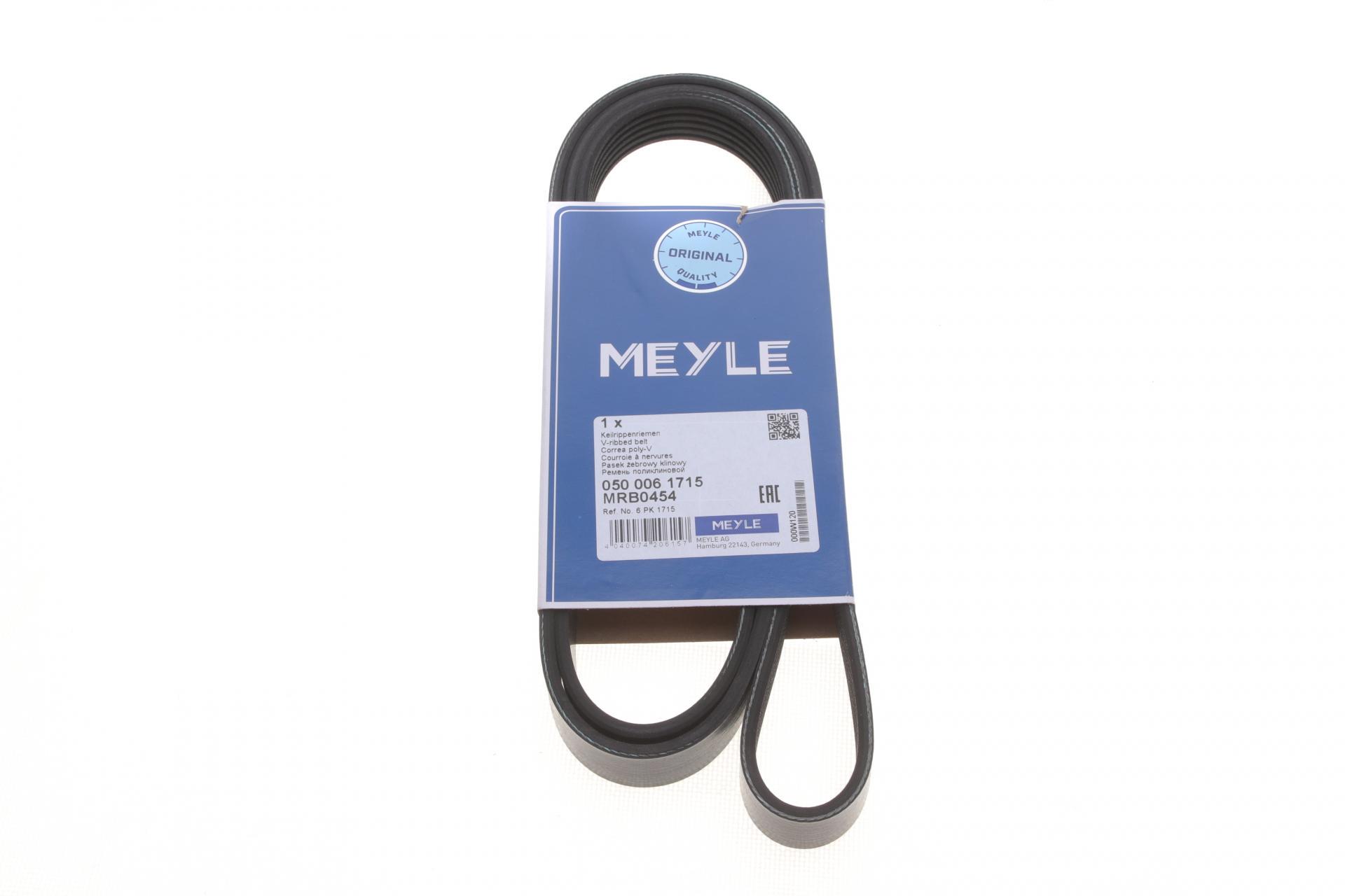 Ремень генератора Meyle VW LT 2.5TDI 00--AC/T4 2.4D/2.5TDI 96- 6PK1715- 050 006 1715