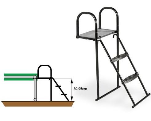 Сходи для батутів Exit 80-95 см (11.40.80.00 exit L) - фото 2