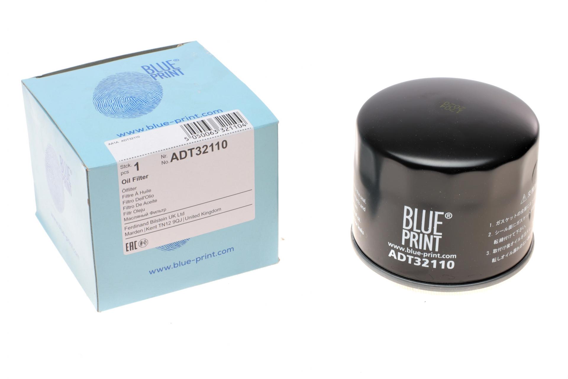 Фільтр масляний BLUE PRINT для Toyota Corolla 2,0D 92-97 (ADT32110)