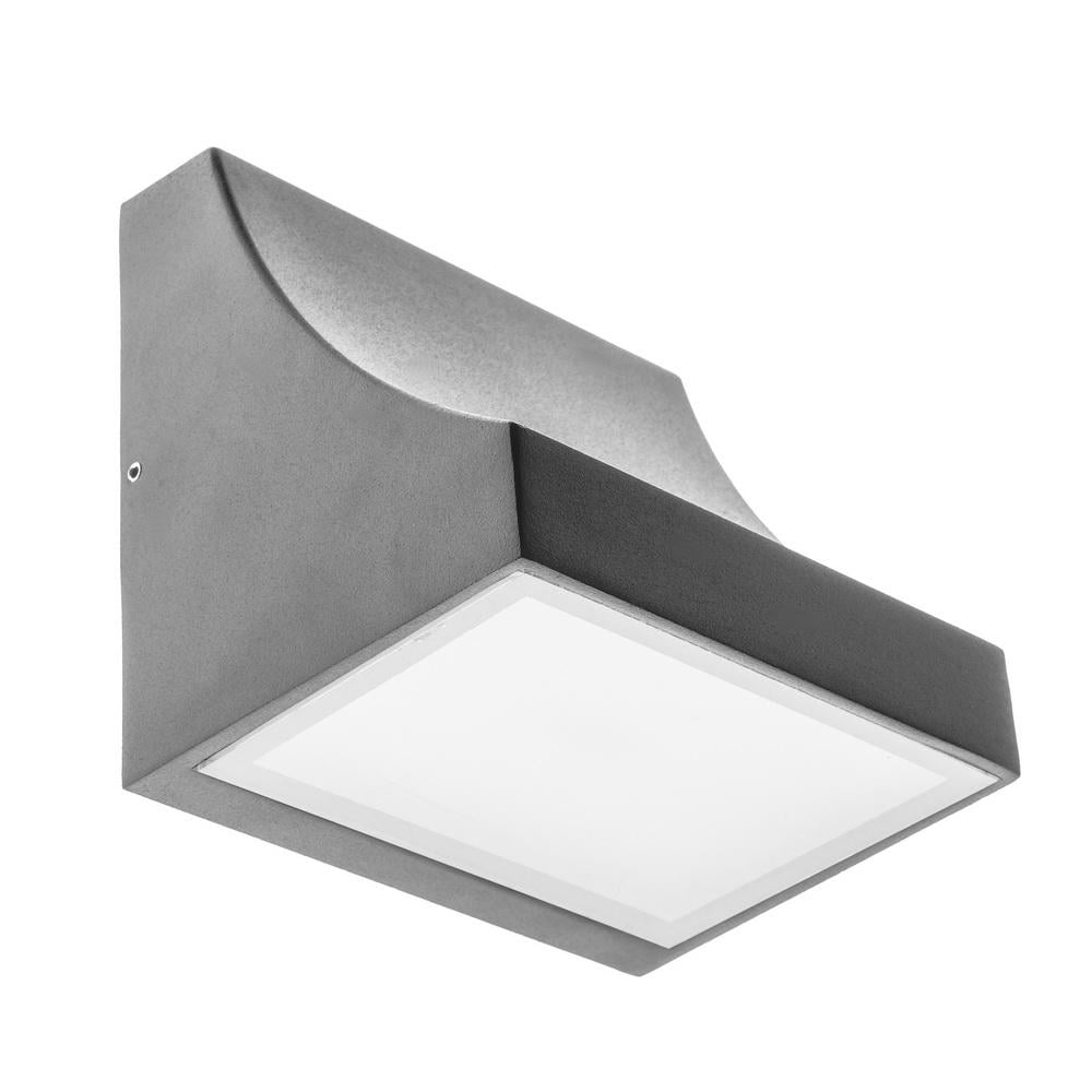 Підсвічування LED фасадне Brille IP54 AL-216/12W BK (34-154)