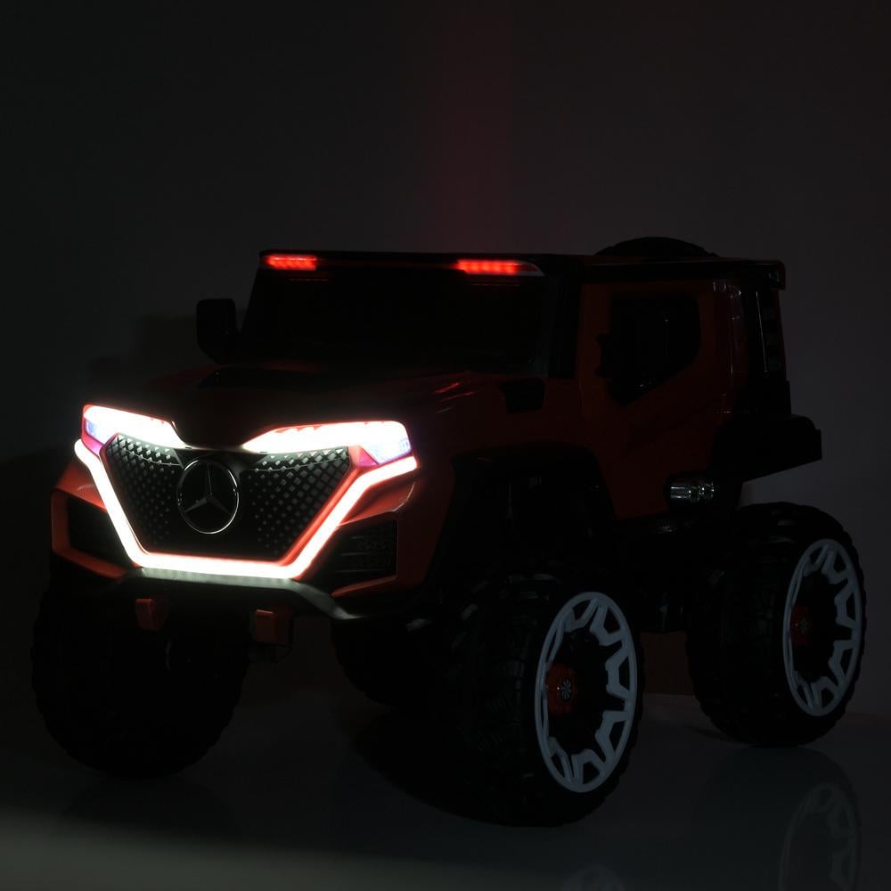 Дитячий електромобіль Bambi джип Mercedes M 5912EBLR Червоний - фото 9