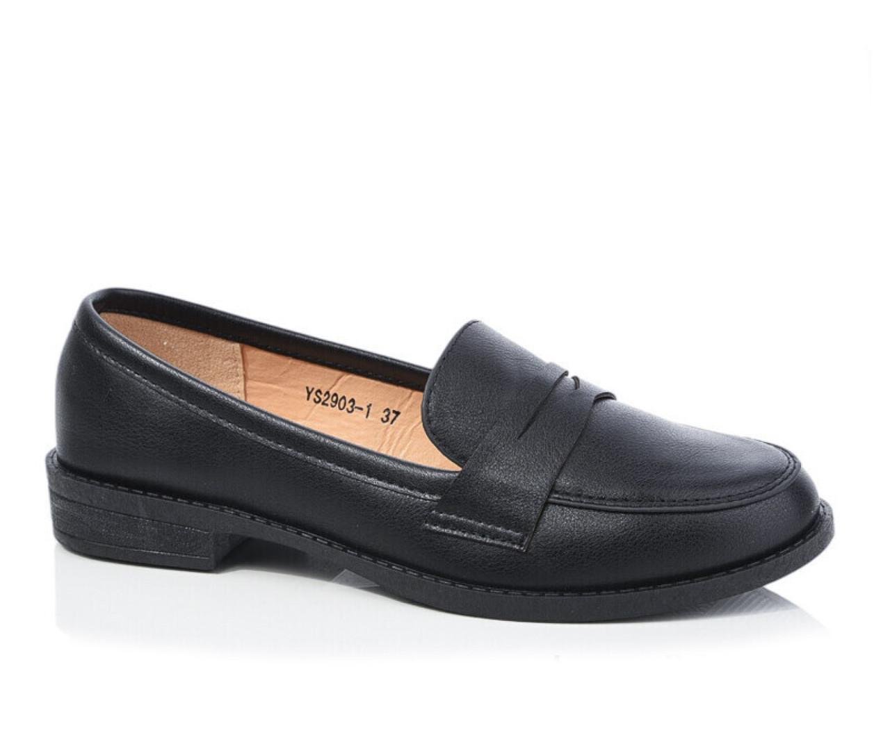 Лоферы для девочек Swin Shoes YS2903-1 р. 38 Черный