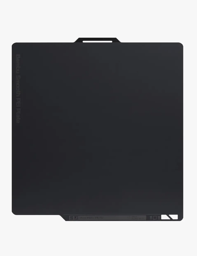 Текстурированная пластина c PEI покрытием Bambulab X1/P1P Черный (945218-FAP007-Smooth)